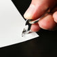 Compact metal keychain tool piercing paper, minimalist everyday carry accessory