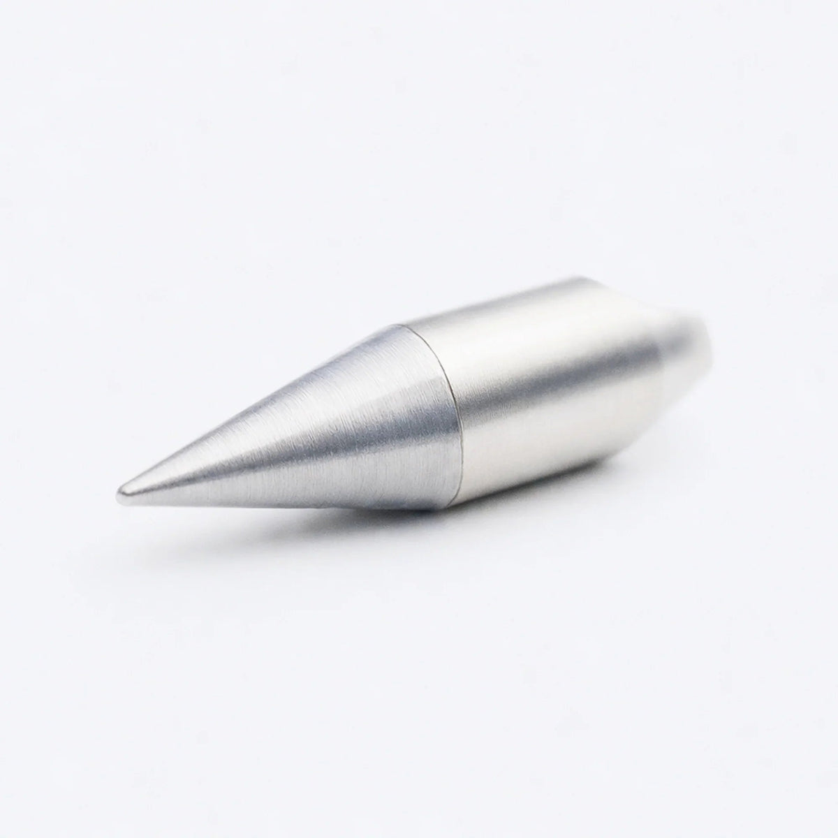 Compact stainless steel EDC pen tip accessory on white background from Gear Carry